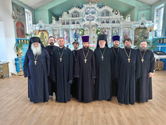 В храме Архистратига Михаила п. Каменоломни состоялось собрание духовенства Нижнедонского благочиния