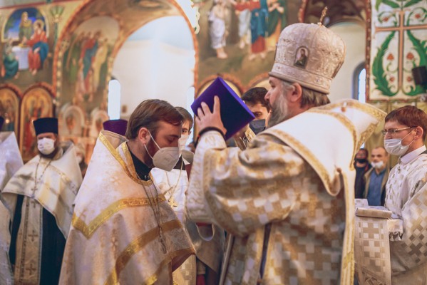 Ко дню Рождества Христова, архиерейской наградой награжден настоятель храма великомученика Георгия Победоносца п.Новозарянский иерей Сергий Липень