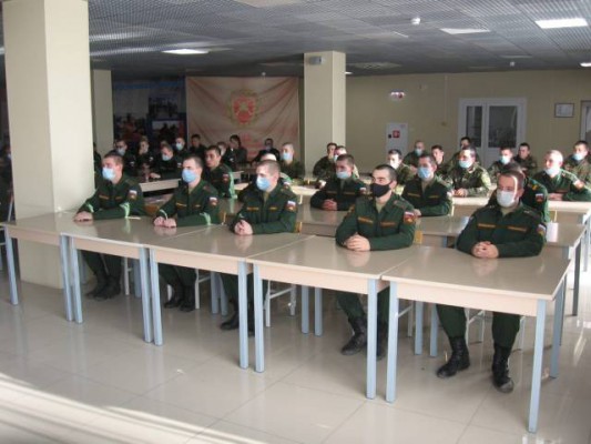 Иеромонах Николай (Наметышев) провел встречу с воинами 150-мотострелковой дивизии