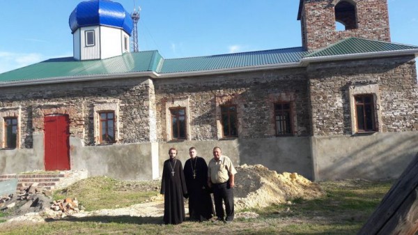 Рабочий визит Благочинного приходов Нижнедонского округа протоиерея Сергия Яценко в храм Успения Пресвятой Богородицы хутора Алексеевка