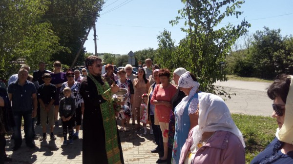 Праздничные торжества в день Святой Троицы в хуторе Веселая Бахмутовка