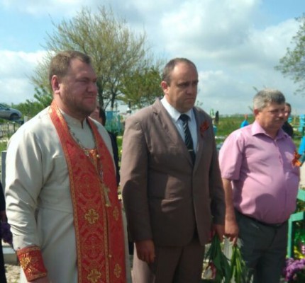 Праздничный митинг ко Дню Великой Победы в хуторе Красный Луч