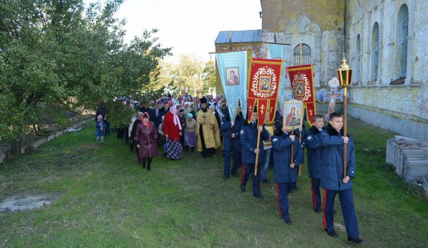 Престольный праздник в станице Бессергеневской