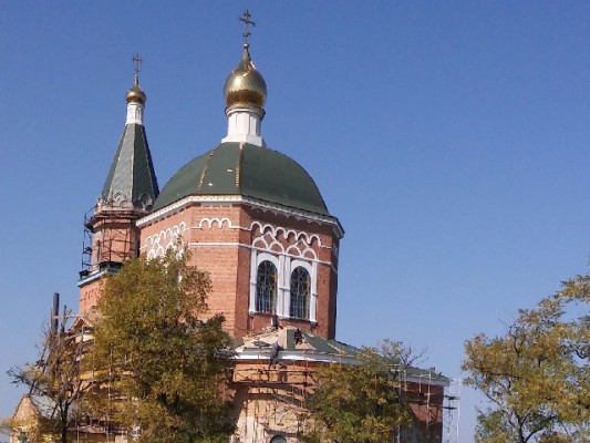 В храме святителя Алексия Московского станицы Бессергеневская  продолжаются ремонтно-восстановительные работы