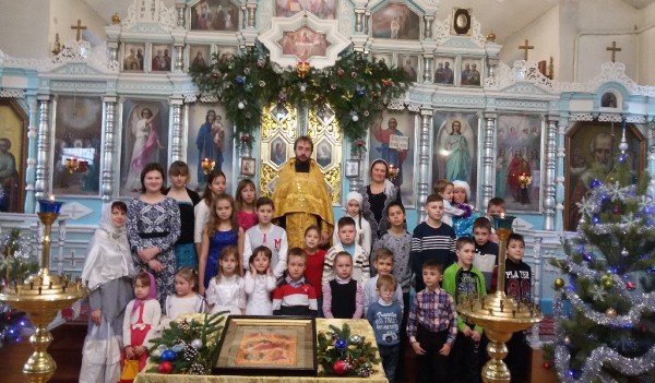 Праздник Рождества Христова в церковно-приходской школе «Благовест»