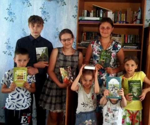 Открытие новой библиотеки при воскресной школе «Пересвет» станицы Бессергеневкой