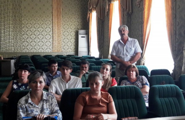Совещание НКО "Ветер перемен" с руководителями административных структур Октябрьского района