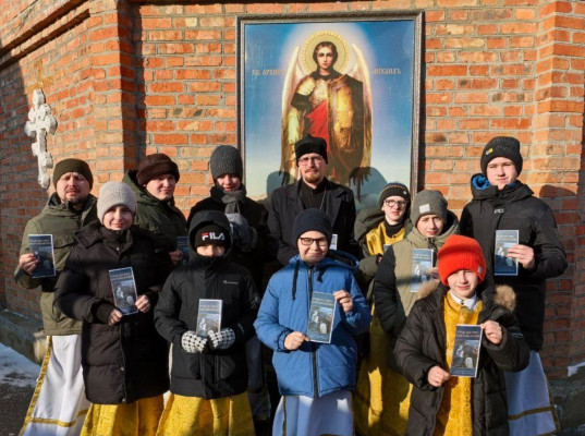 Юные следопыты из п. Каменоломни присоединились к миссионерской акции «От Вифлеема до Иордана»