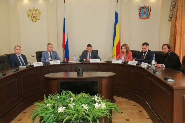 Благочинный приходов Нижнедонского округа принял участие в заседании организационного комитета по проведению в 2023г. Года атамана М. И. Платова