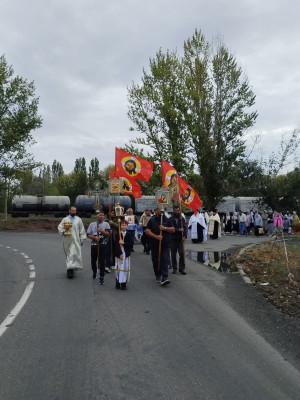 Торжественное шествие к Часовне Архангела Михаила поселка Каменоломни