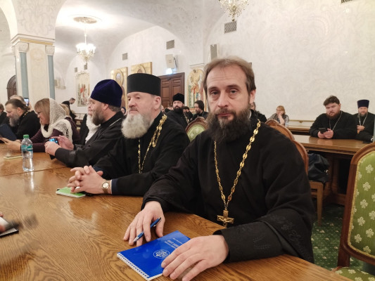 Руководитель отдела религиозного образования Шахтинской епархии принял участие в совещании председателя Синодального ОРОиК с руководителями отделов епархий