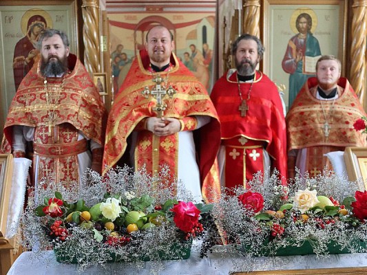 Настоятель храма Успения Пресвятой Богородицы с. Алексевка принял участие в собором Богослужении в память священномученика Александра, епископа Команского