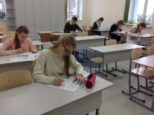 В школе № 55 г.Ростова-на-Дону прошел региональный этап общероссийской олимпиады по ОПК, в котором приняли участие школьники Октябрьского района