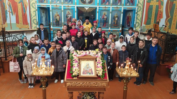 Престольный праздник в станице Бессергеневской