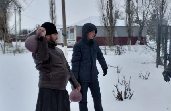 Иерей Сергий Липень принял участие в акции «Будьте как дети»