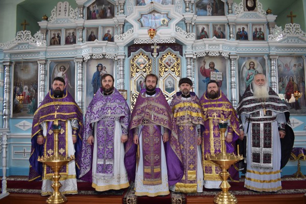 Соборное богослужение духовенства Нижнедонского благочиния состоялось в храме Архистратига Михаила п. Каменоломни
