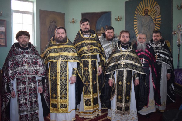 Соборное Богослужение в храме Архистратига Михаила п. Каменоломни