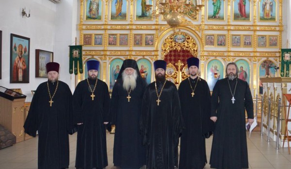 Духовник воинских частей Октябрьского района иеромонах Николай (Наметышев) принял участие в совещании духовенства работающего с военнослужащими