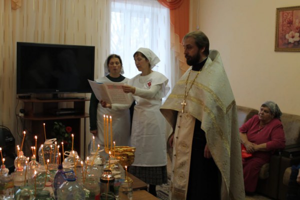 Великий праздник Крещение Господне в «Центре социального обслуживания граждан пожилого возраста и инвалидов»