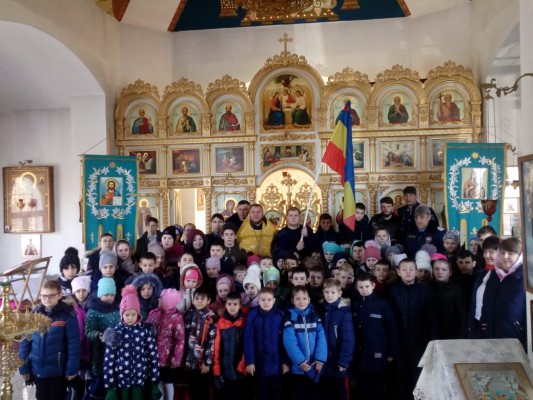 Присяга юных казачат в х.Ягодинка