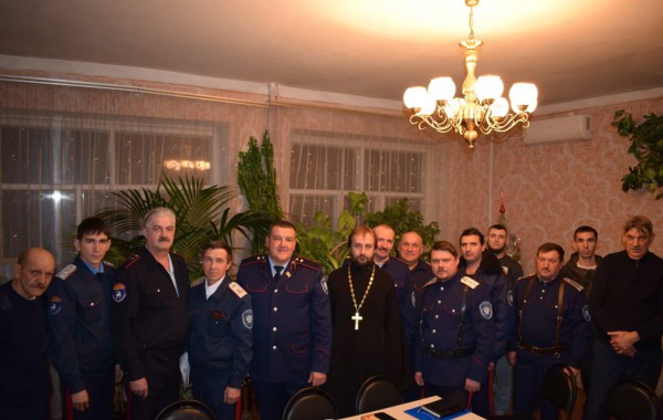 В храме Архангела Михаила п. Каменоломни прошёл Совет атаманов Нижнедонского Юрта