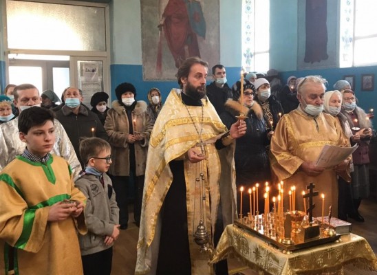 В храме Архистратига Михаила п. Каменоломни молитвенно почтили память священников Иоанна Куликовского и Петра Жаханович, расстрелянных в 1918 году