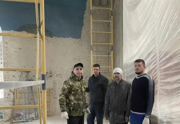 Общее дело: в храме святителя Алексия Московского продолжаются восстановительные работы