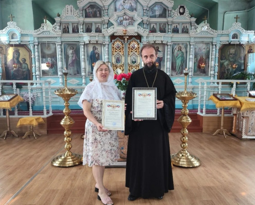 Забота о ближних: в храме Архистратига Михаила п. Каменоломни отметили труд сестер милосердия и настоятеля