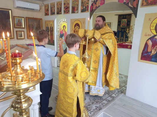 Престольный праздник в поселке Кадамовский