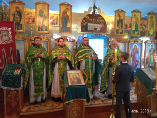 Престольный праздник в п.Нижнедонской
