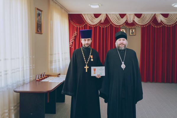 Благочинный приходов Нижнедонского округа награждён Патриаршей наградой, юбилейной медалью «50-летия автономии Японской Православной Церкви»