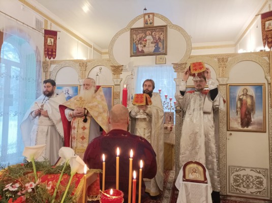 Престольный праздник в храме святой мученицы  Татианы п. Персиановский