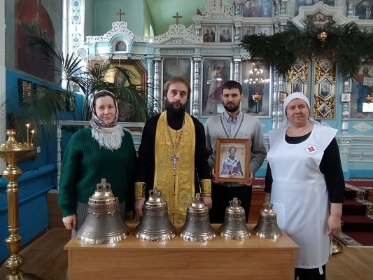 В рамках реализации в Нижнедонском благочинии социально - значимого проекта «Донские перезвоны» приобретена передвижная колокольная звонница