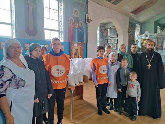 Оказана помощь многодетным семьям