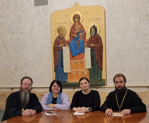 В храме Христа Спасителя г. Москвы прошло совещание руководителей епархиальных отделов религиозного образования