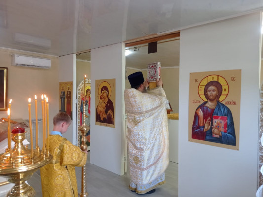 Престольный праздник в п. Кадамовский