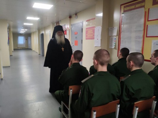 150-ю мотострелковую дивизию Войсквовая часть 15272 в/г Октябрьского района с пастырским визитом посетил Иеромонах Николай (Наметышев)