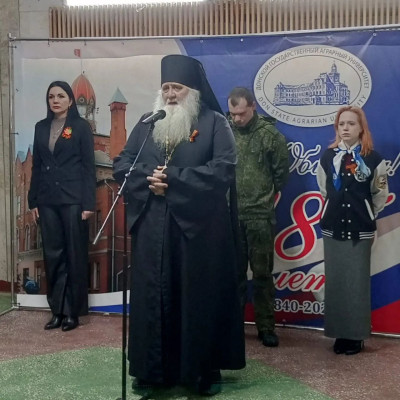В ДонГАУ почтили память освободителей посёлка Персиановский от немецко-фашистских захватчиков