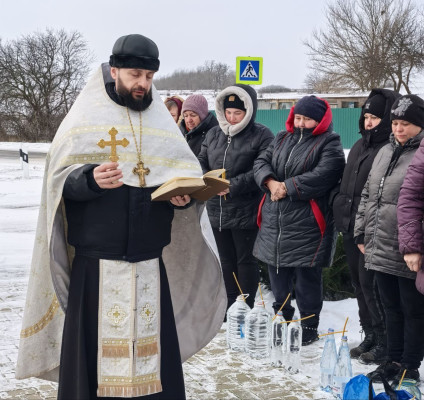 Праздник Крещения Господня в малонаселенном хуторе