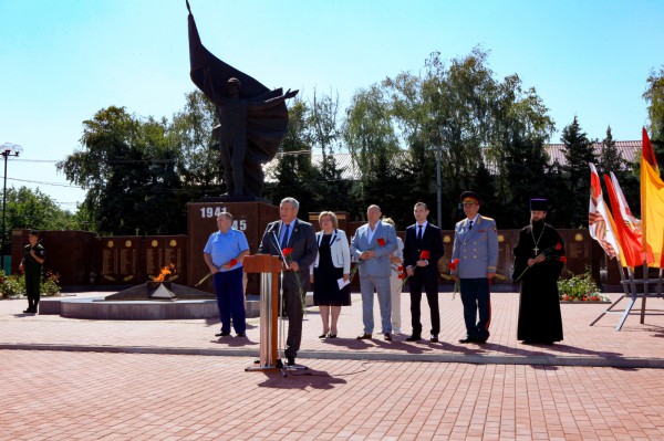 В Октябрьском районе  почтили память погибших в годы Великой Отечественной войны