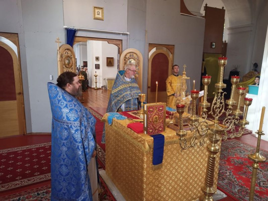 Престольный праздник в станице Кривянской