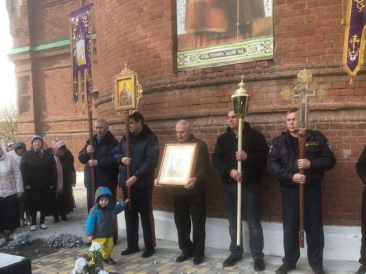 Празднование иконе Божией Матери «Спорительница хлебов» в станице Кривянской