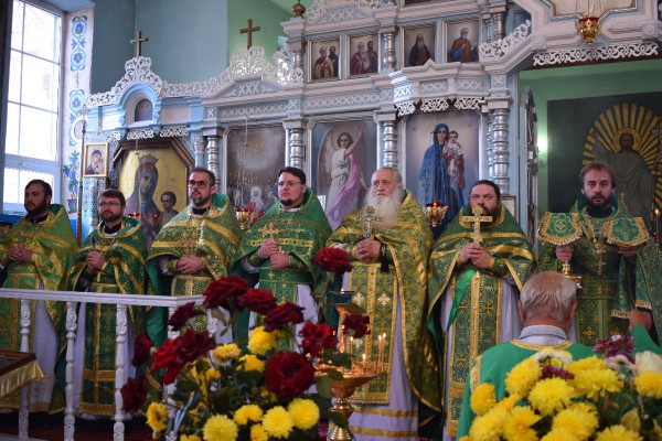 Соборное Богослужение в день памяти преподобного Сергия Радонежского