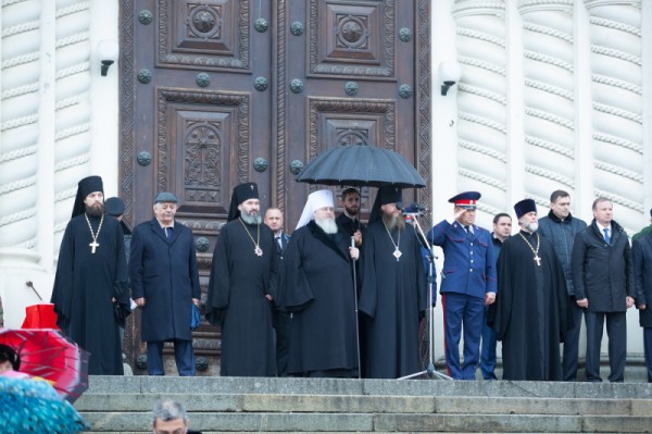 Казаки Нижнедонского Юрта приняли участие в праздничном параде в г.Новочеркасске