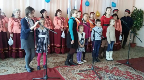 В станице Бессергеневской прошел праздничный концерт, посвященный Дню освобождения станицы от немецко-фашистских захватчиков
