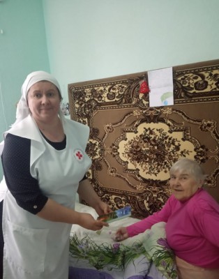 Постояльцев социально-реабилитационного центра п. Каменоломни, поздравили с Рождеством Христовым
