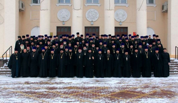В п. Каменоломни прошло годовое собрание духовенства Шахтинской епархии