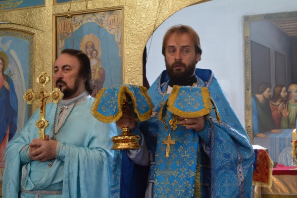 Престольный праздник в станице Заплавской