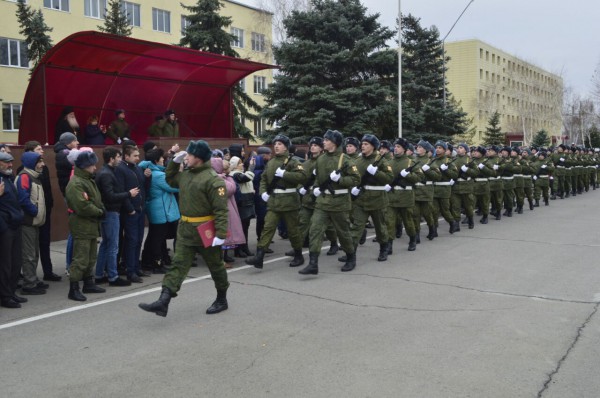 Благословение военнослужащих воинской части №3033 п. Персиановский