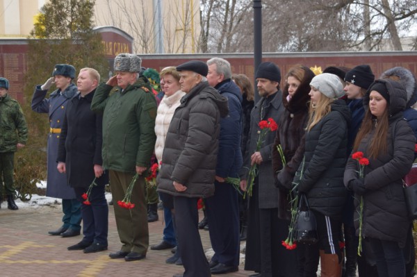 Митинг, посвященный 76-й годовщине освобождения района